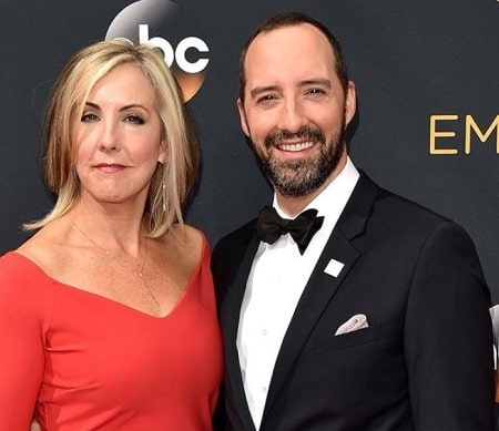 A picture of Loy's parents; Tony Hale and Martel Thompson.